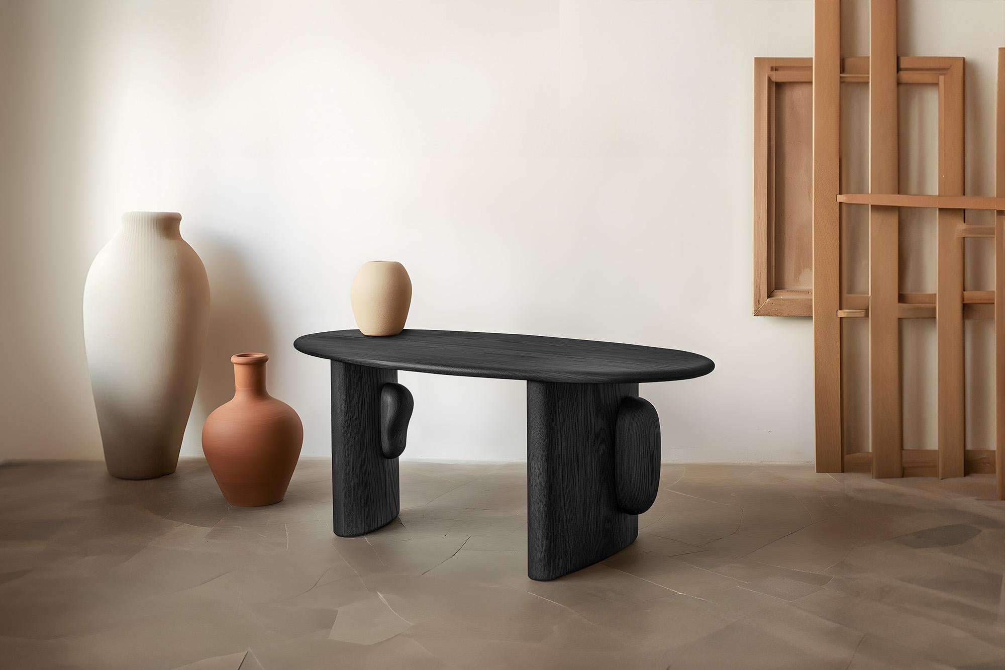 Mexican Elefante Desk 6 Optimal for Professional Use, Made of Wood For Sale