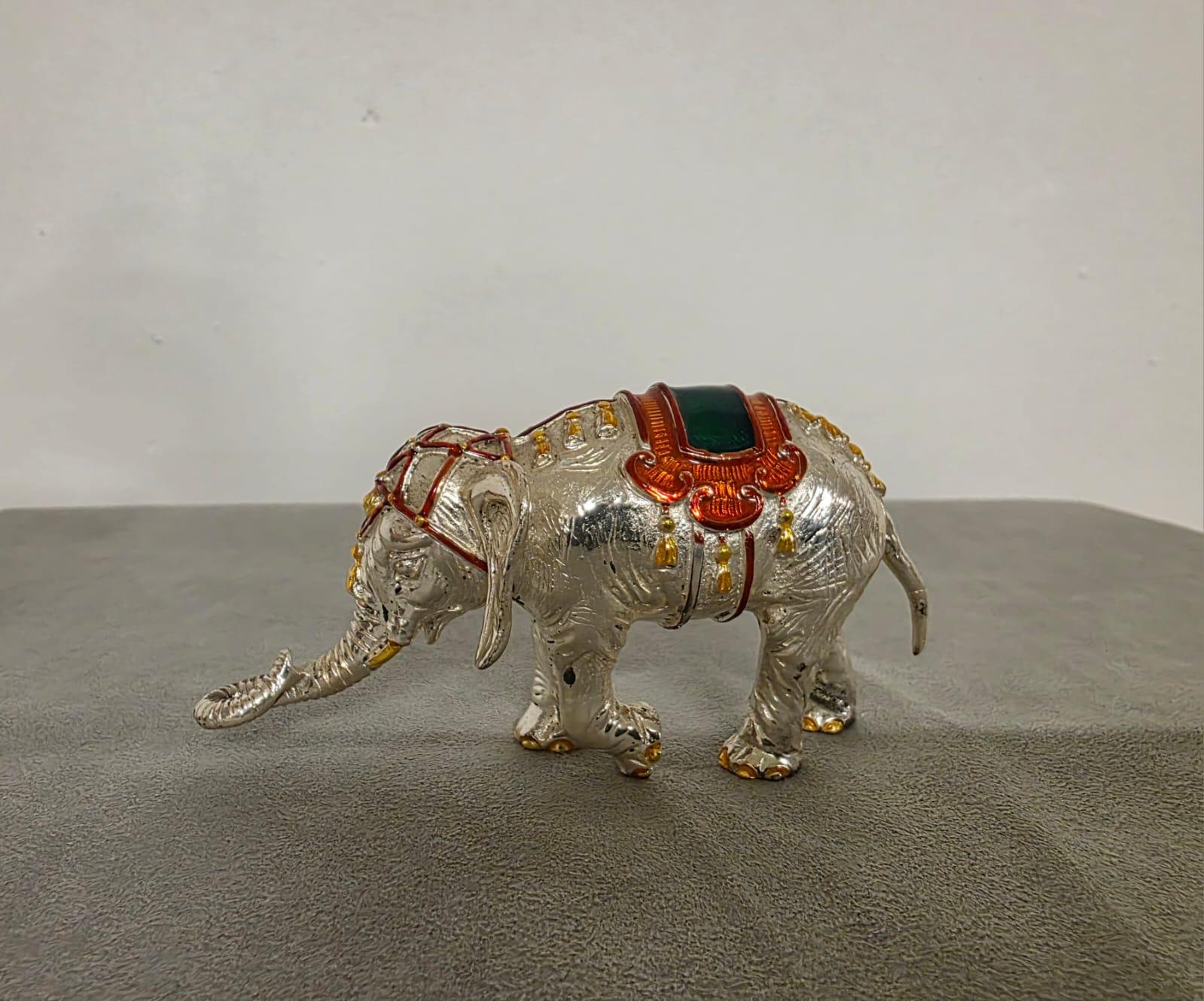 Elefante in argento Sterling di Gene Moore per Tiffany & Co. in vendita 4