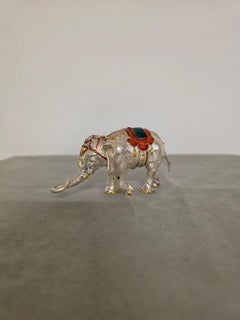 Sterling silver elephant by Gene Moore for Tiffany & Co.