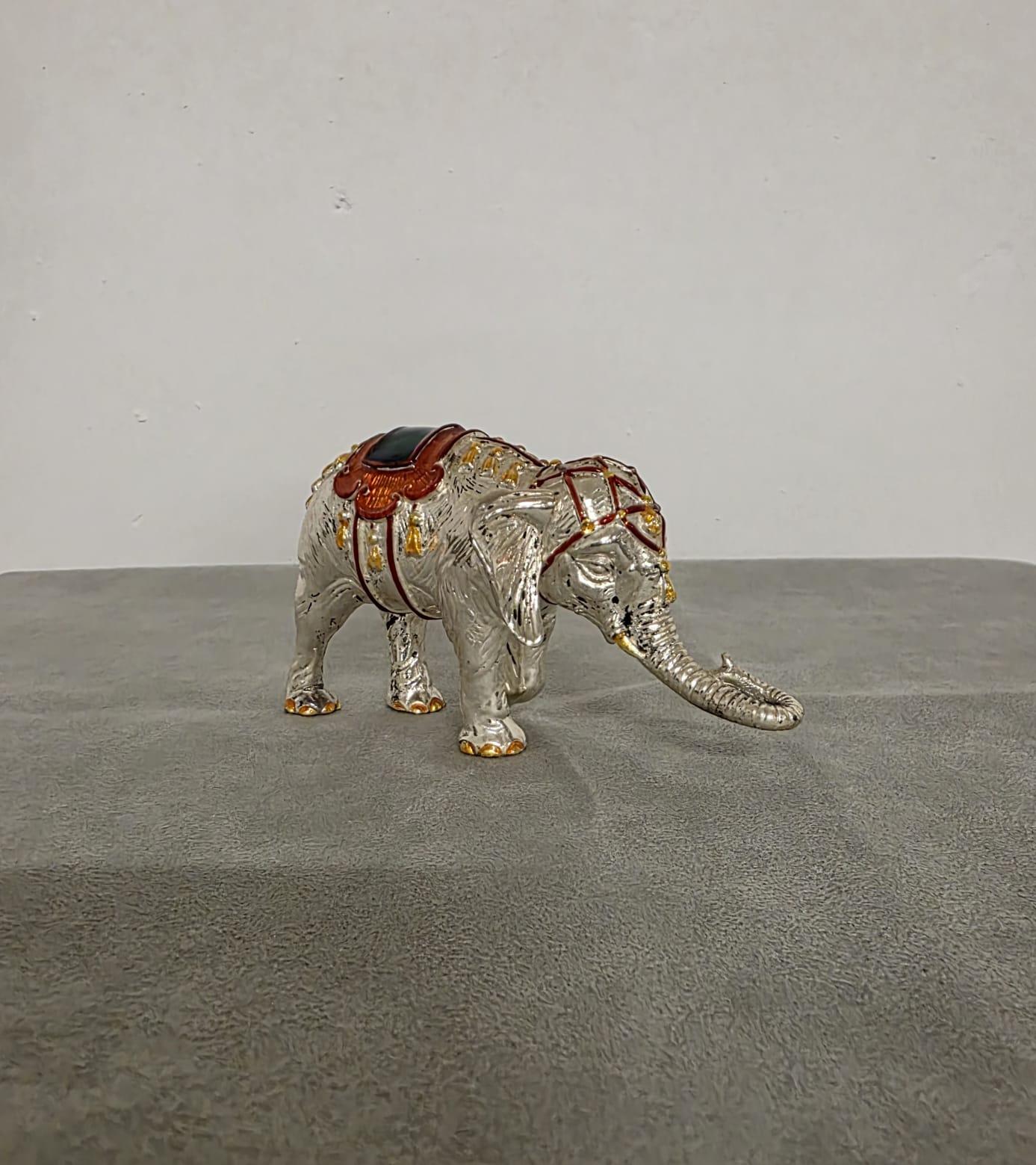 Argento 925 Elefante in argento Sterling di Gene Moore per Tiffany & Co. in vendita