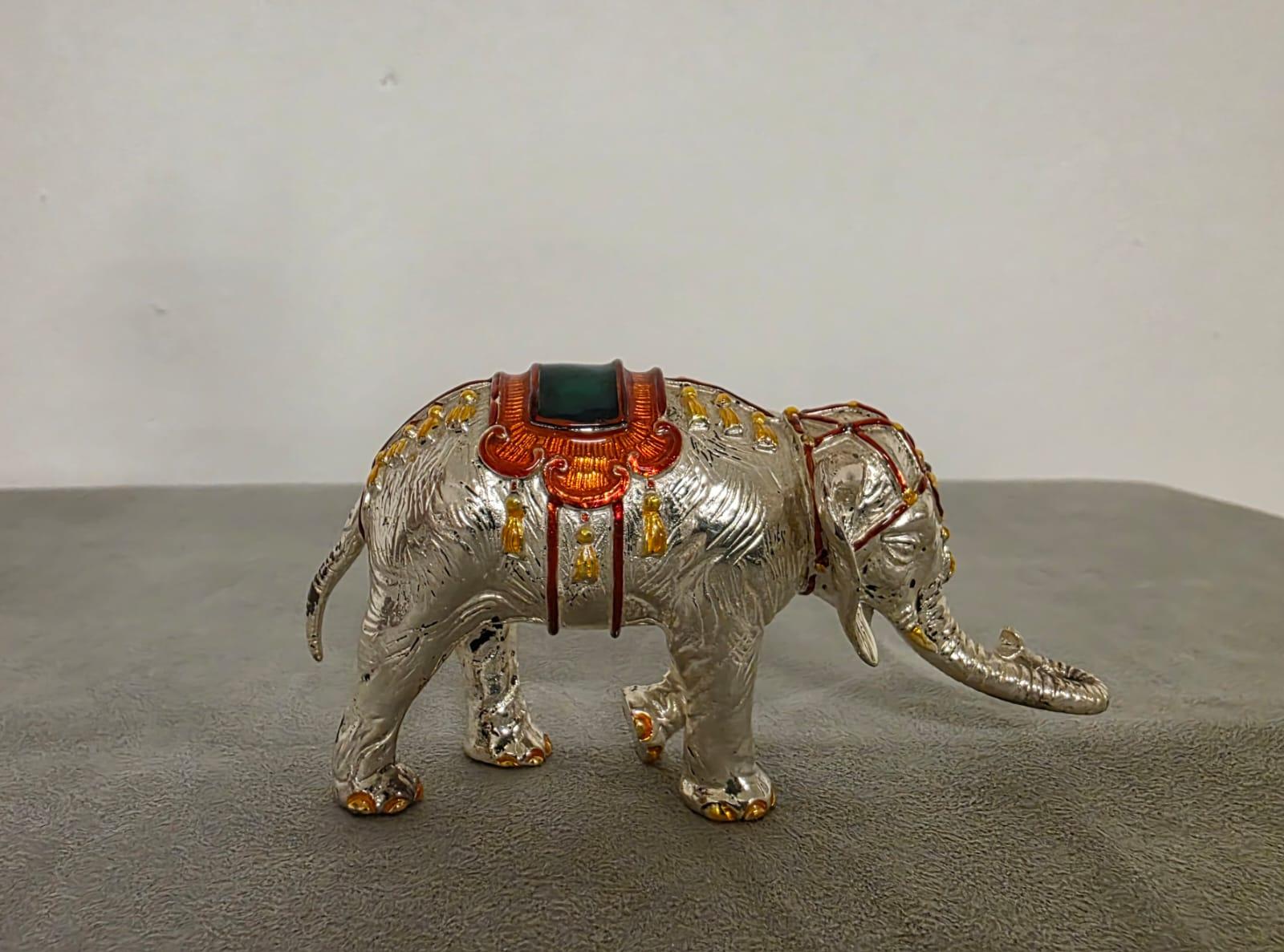 Elefante in argento Sterling di Gene Moore per Tiffany & Co. in vendita 3