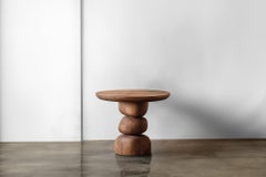 Elefante Side Table 1, Joel Escalona, Solid Wood Elegance