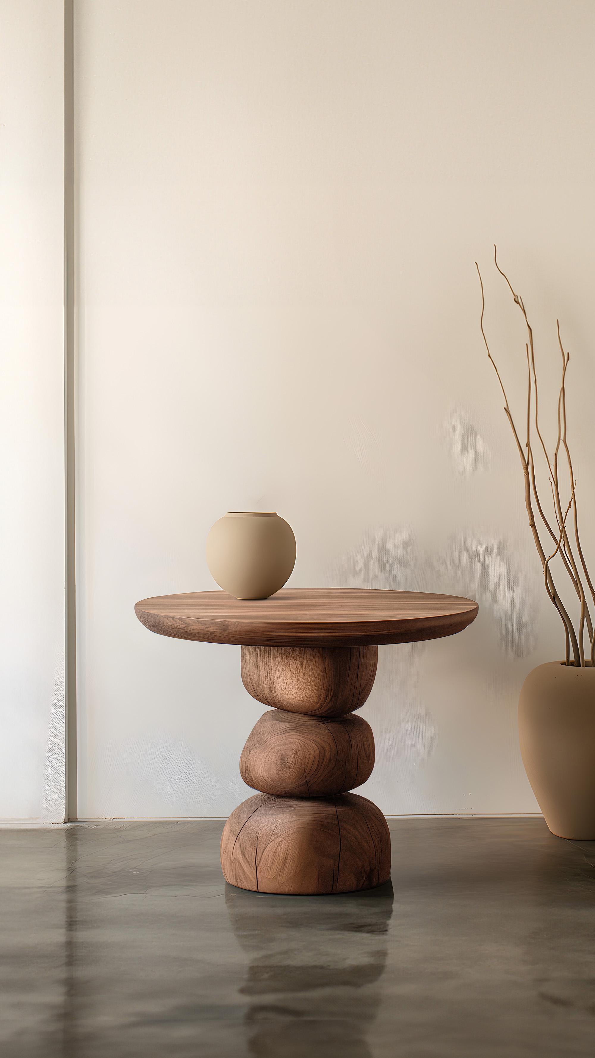 Mexicain Table d'appoint Elefante 1, Joel Escalona, Solid Wood Elegance en vente