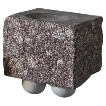 Eleftheria Marble Stool / Side Table by Theodore Psychoyos