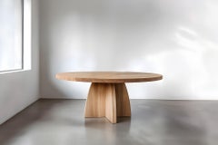Elegance at Mealtime, Solid Wood Socle Dining Tables by Joel Escalona No31