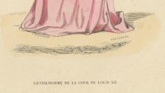 Elegance at the Court of Louis XII: A French Noble's Poise, 1847