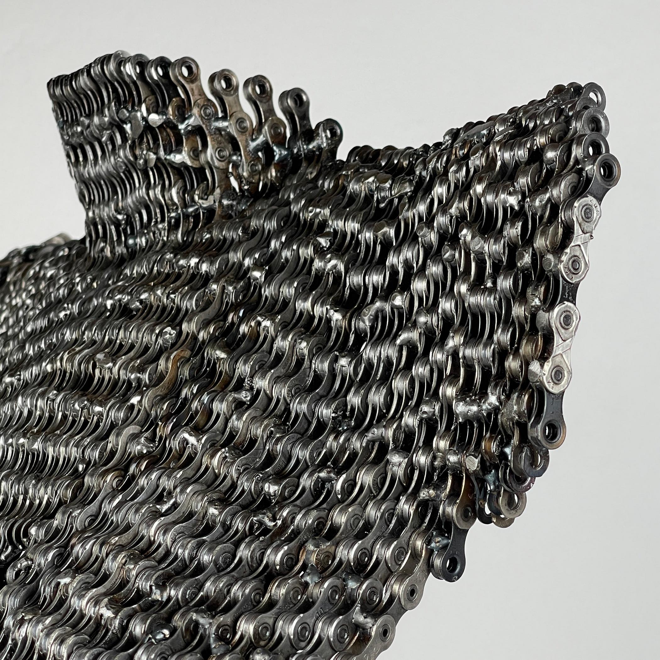 Elegance Forged in Metal: The One-of-a-Kind Sculpture by Jaka Globočnik  For Sale 4