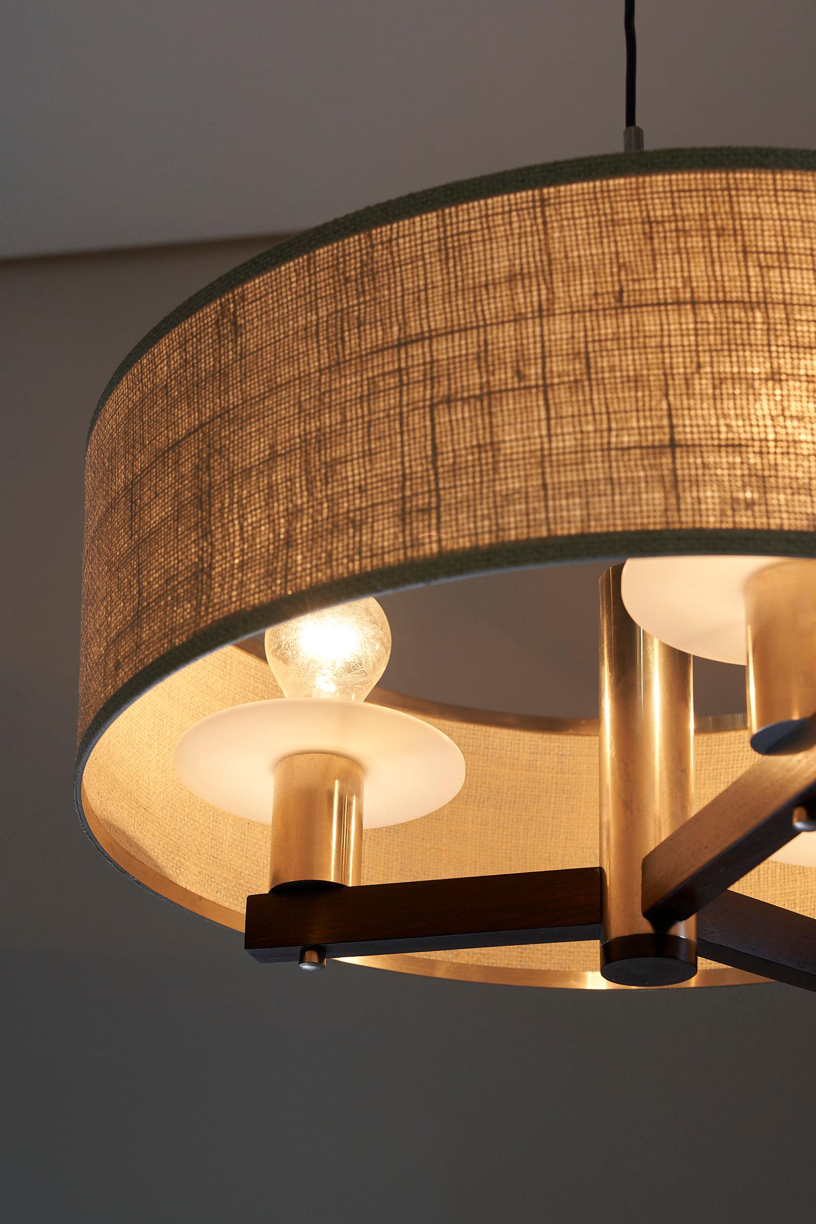 Swedish Elegance Illuminated: Chandelier by Atelje Lyktan