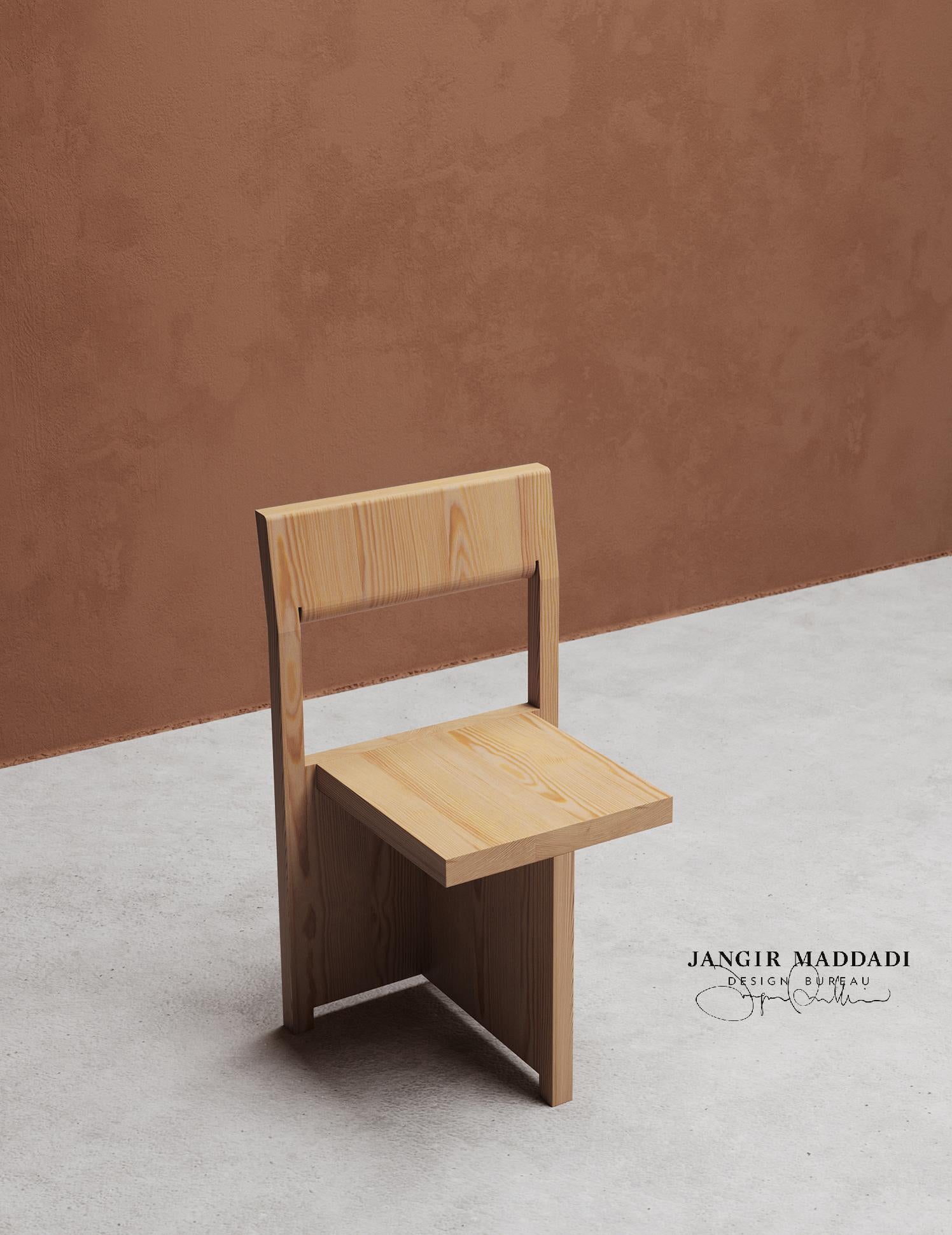 Swedish Elegance of Pine chair For Sale