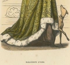 Elegance of the Past: Margaret of York in 'Costume du Moyen Âge', 1847