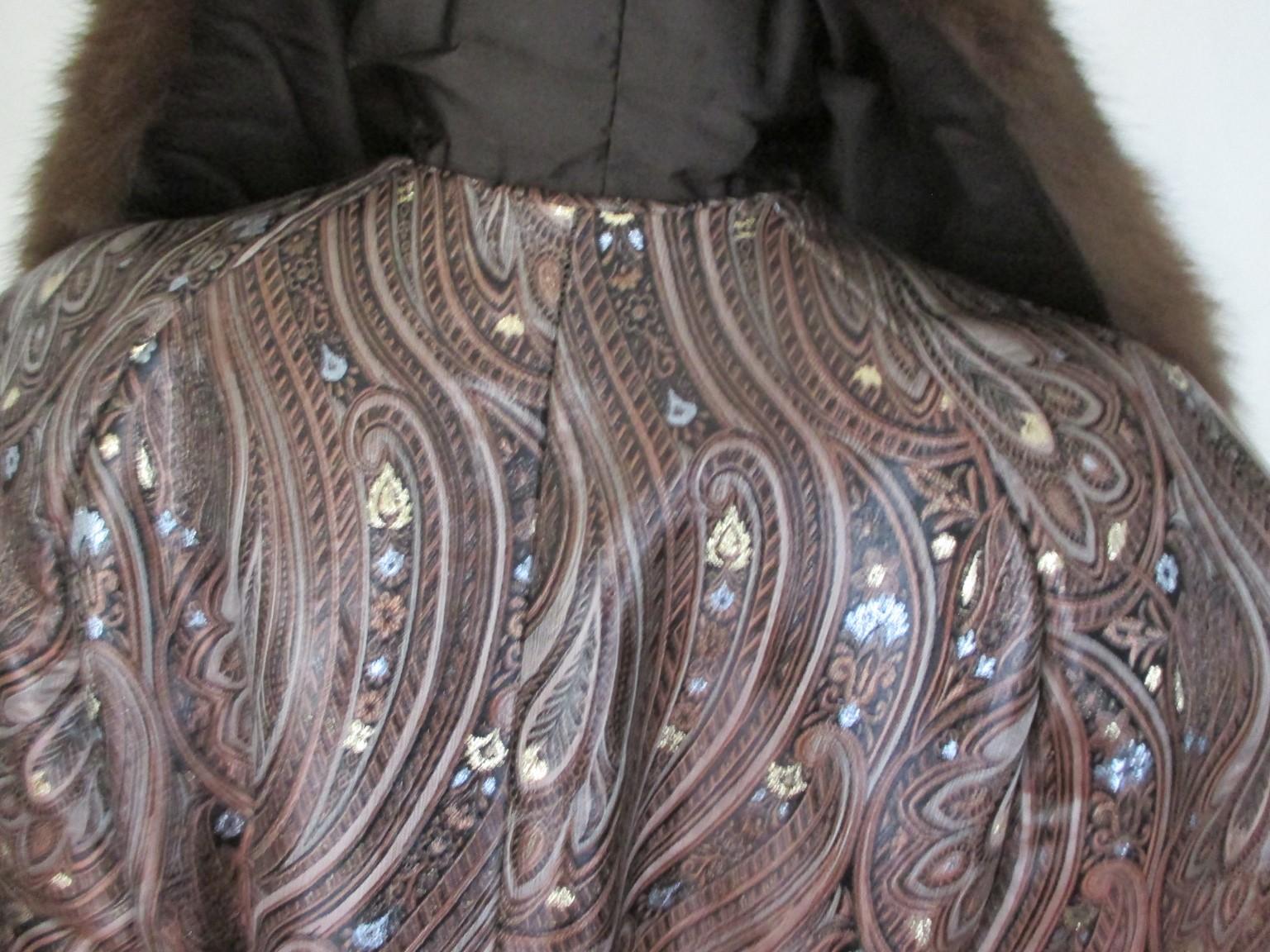Elegance Paris Opera Coat with Siberian Fox Collar 2