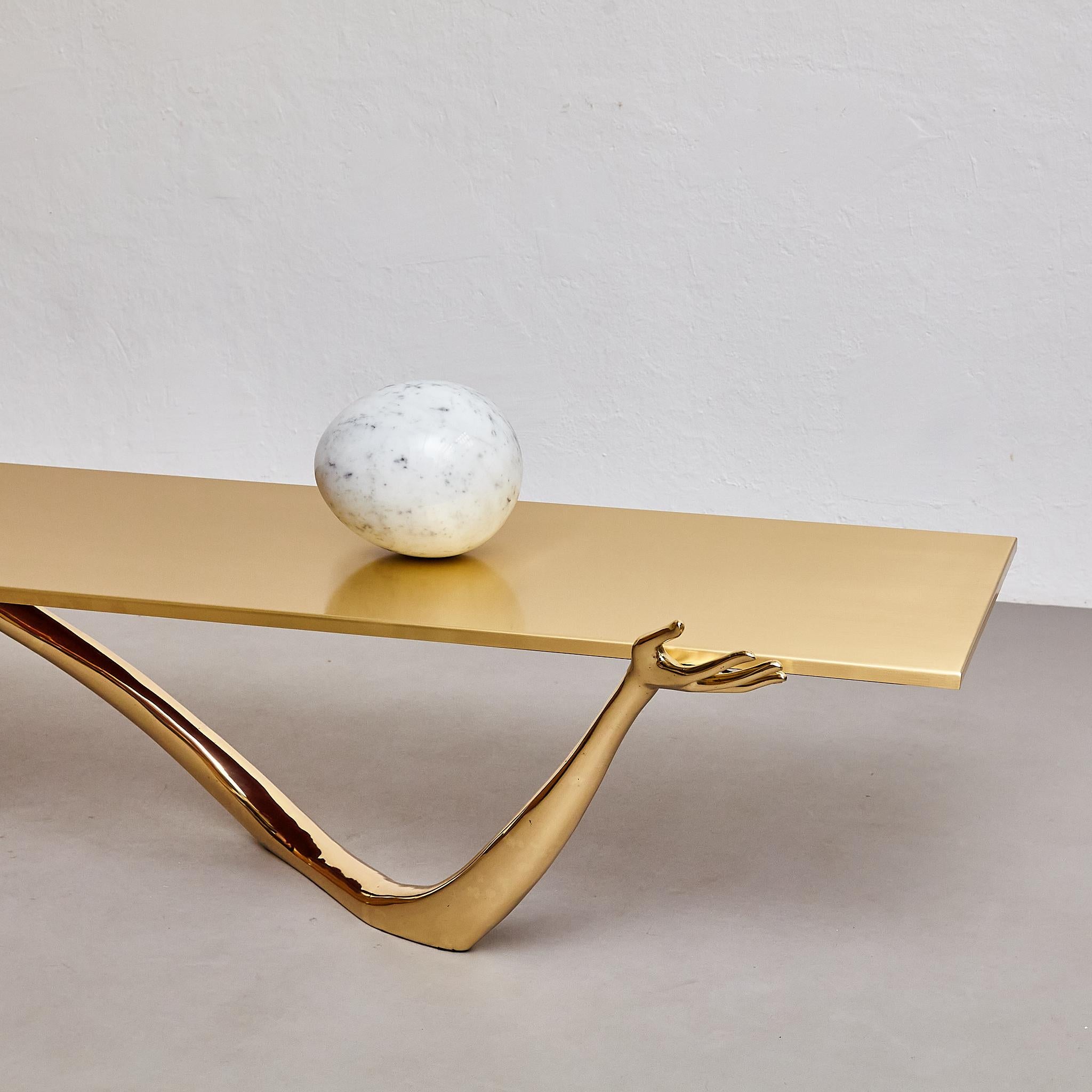 Eleganz neu definiert: The Leda Low Table von Dalí und BD - Kunstfertigkeit in jedem Detail im Angebot 4