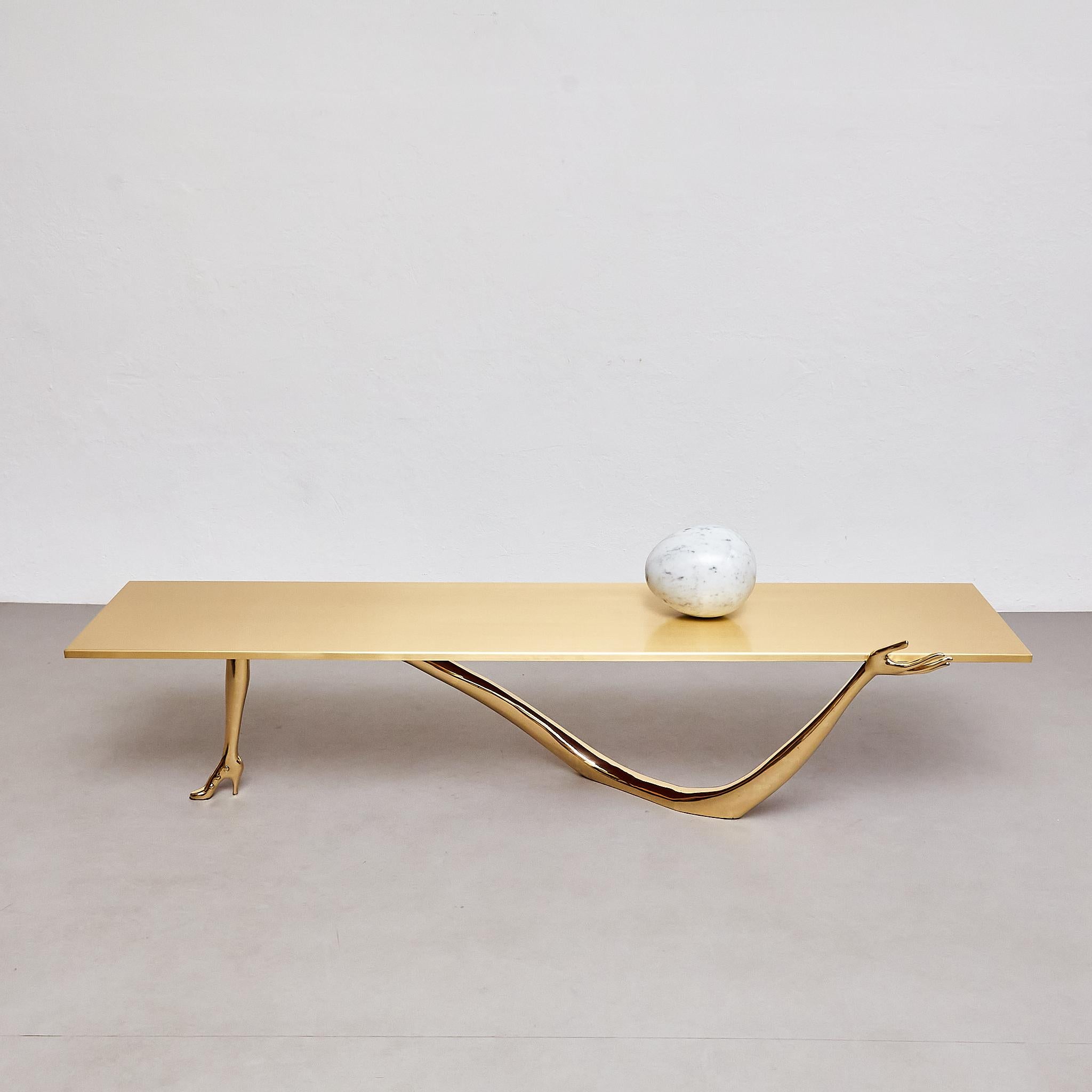 Elegance Redefined: The Leda Low Table by Dalí and BD – Artistry in Every Detail In New Condition In Barcelona, Barcelona