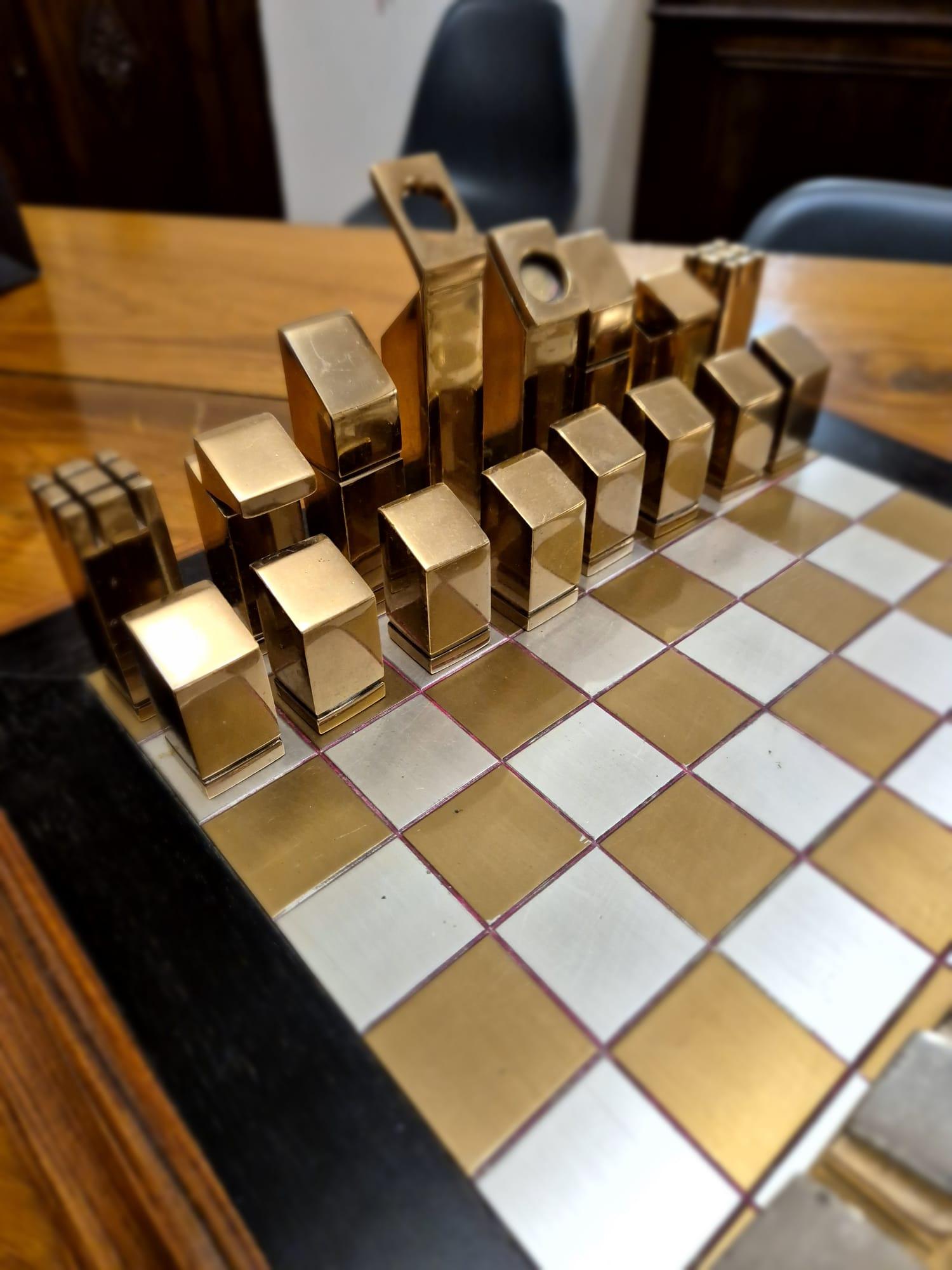 Elegance The Iconic 80's Chessboard in the Style of Rena Dumas