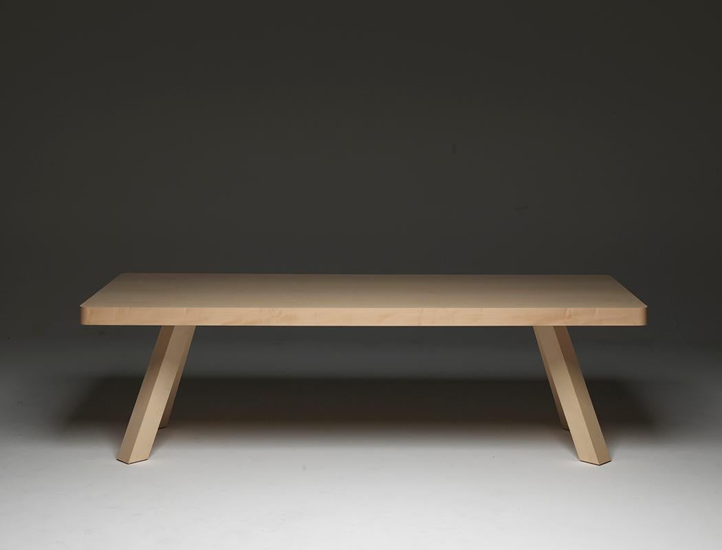 natural maple table