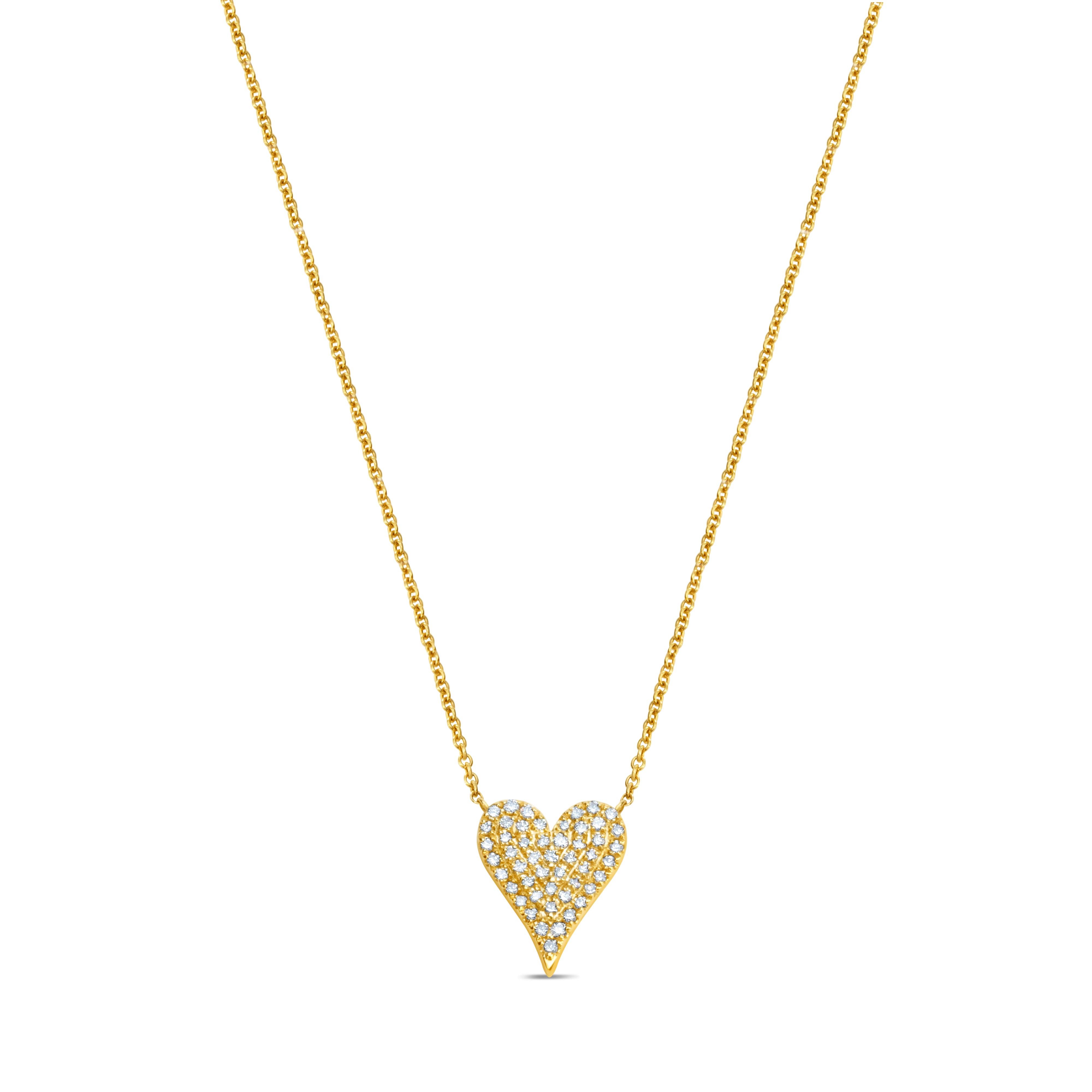 Collana fashion realizzata in oro giallo 14k con diamanti rotondi per un totale di 0,37 carati. Questi diamanti sono classificati F-G per quanto riguarda il colore, il che significa che sono quasi privi di colore e di qualità eccellente, e hanno una