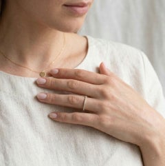 Elegant 0.38ct Natural Diamond Eternity Ring in 18K Yellow Gold