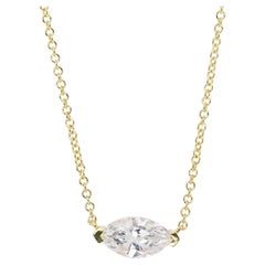 Elegant 0.70ct Diamond Solitaire Necklace with Pendant - GIA Certified