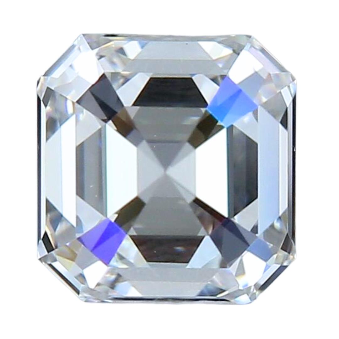 Women's Elegant 0.70ct Ideal Cut Square Diamond - GIA Certified For Sale