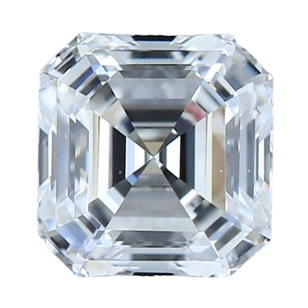 Elegant 0.70ct Ideal Cut Square Diamond - GIA Certified For Sale 2