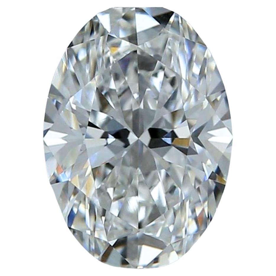 Elegance 0,77 Karat Ovaler Diamant im Idealschliff - GIA zertifiziert im Angebot