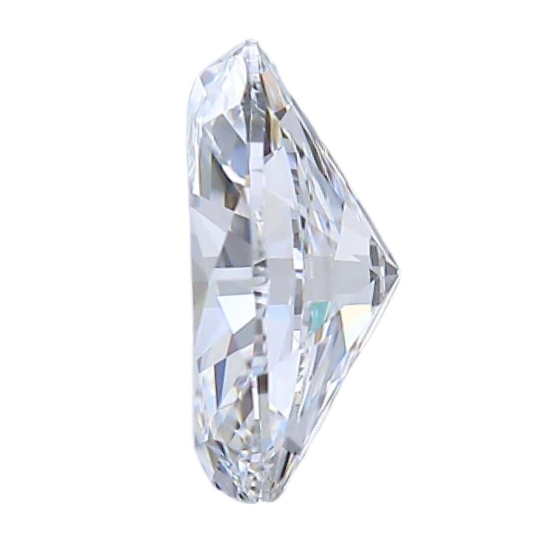 Elegant 0.90ct Ideal Cut Oval-Shaped Diamond - GIA Certified In New Condition In רמת גן, IL