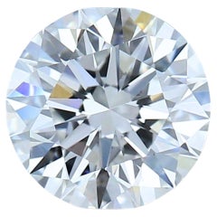 Elegant 1.00ct Triple Excellent Ideal Cut Round Diamond - GIA Certified