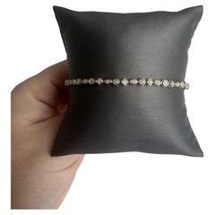 Elegant 10kt Yellow Gold Natural Diamond Bracelet - 0.25ctw, 7.5", New