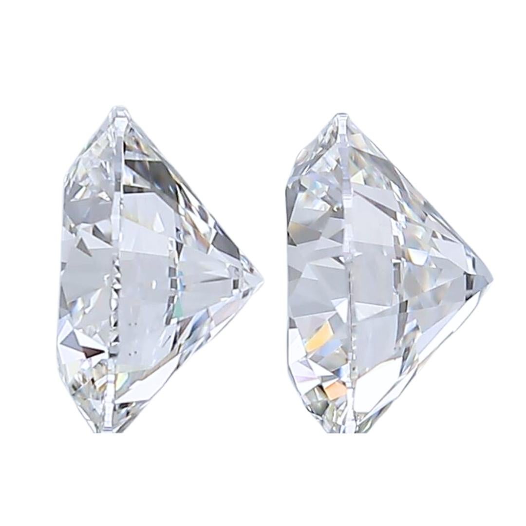 Eleganter 1,33 Karat runder Diamant im Idealschliff - GIA-zertifiziert im Zustand „Neu“ in רמת גן, IL