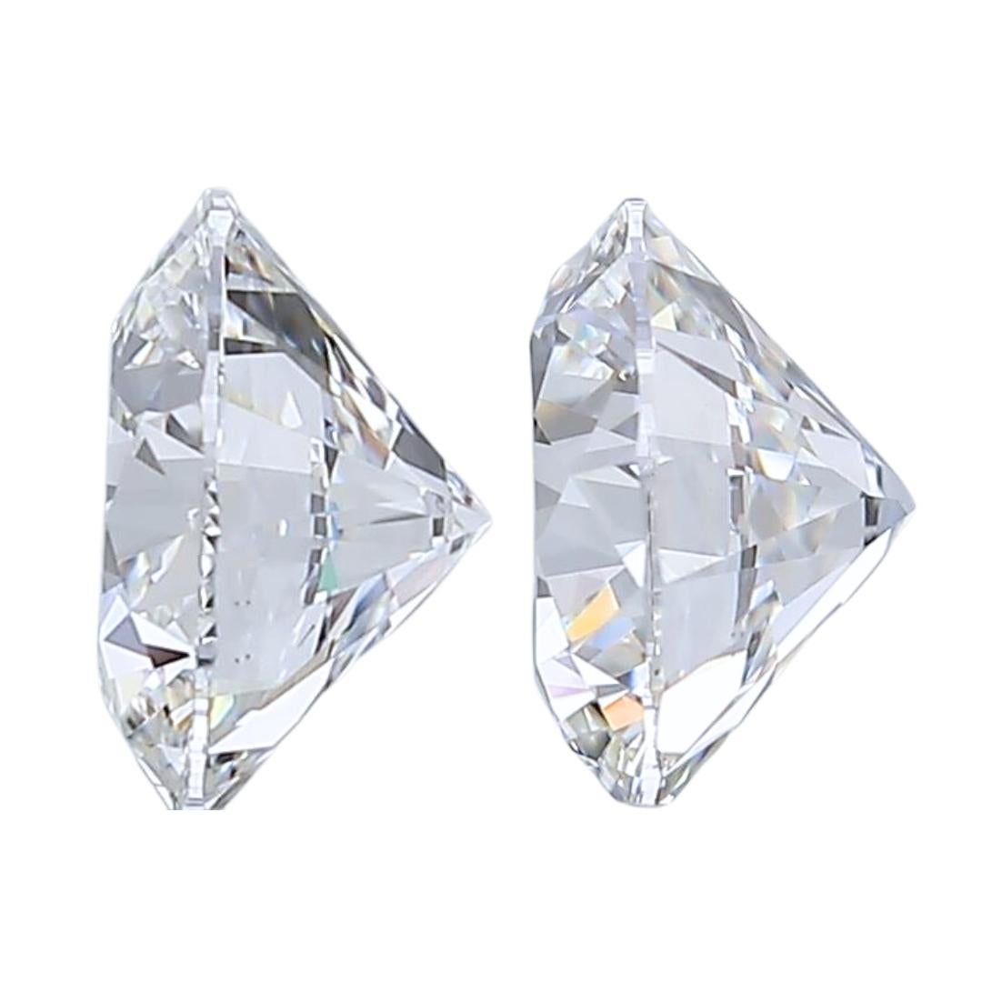 Eleganter 1,33 Karat runder Diamant im Idealschliff - GIA-zertifiziert Damen