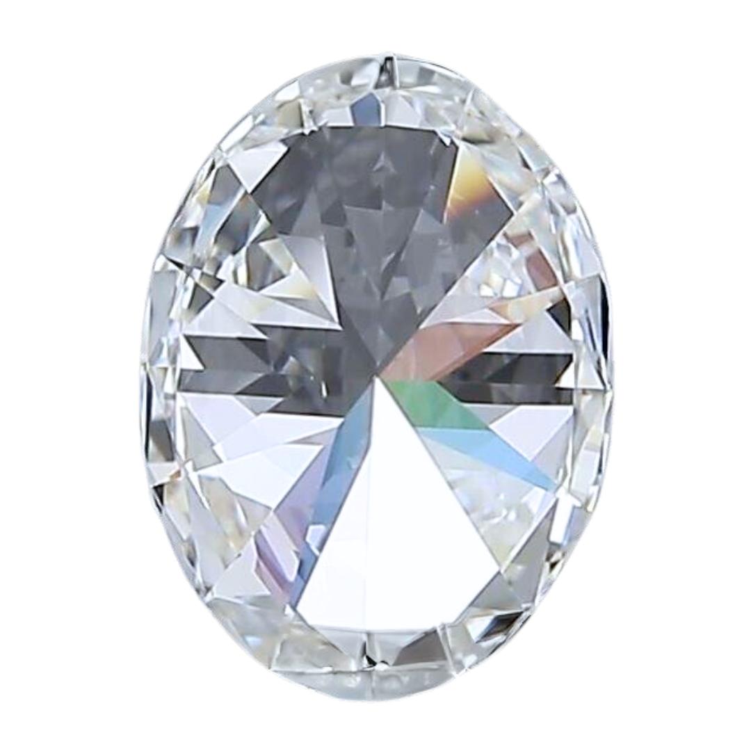 Women's Elegant 1.51ct Double Excellent Ideal Cut Diamond - GIA Certified For Sale
