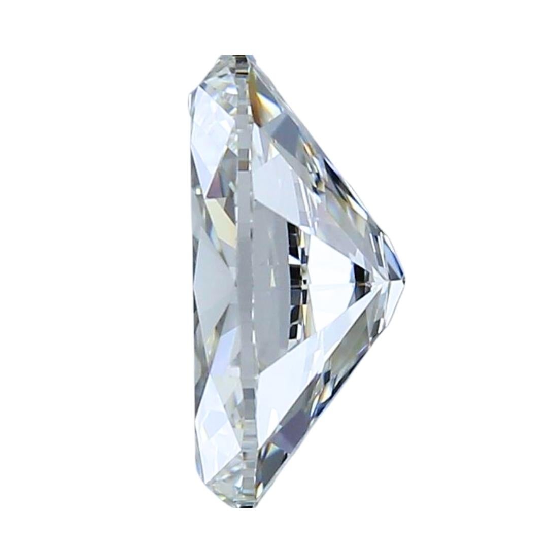 Elegant 1.51ct Ideal Cut Oval Diamond - GIA Certified In New Condition For Sale In רמת גן, IL