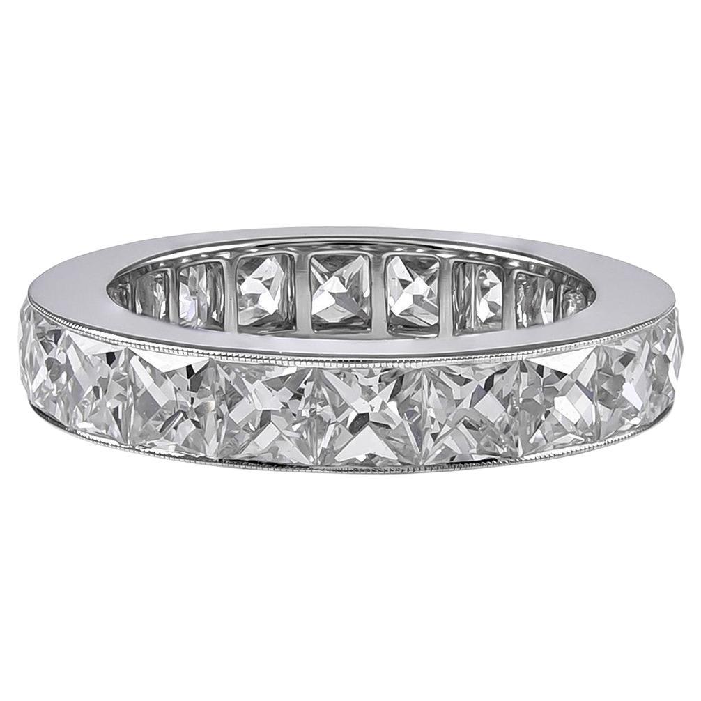 Bague d'éternité Sophia en platine avec diamants de 1,55 carat