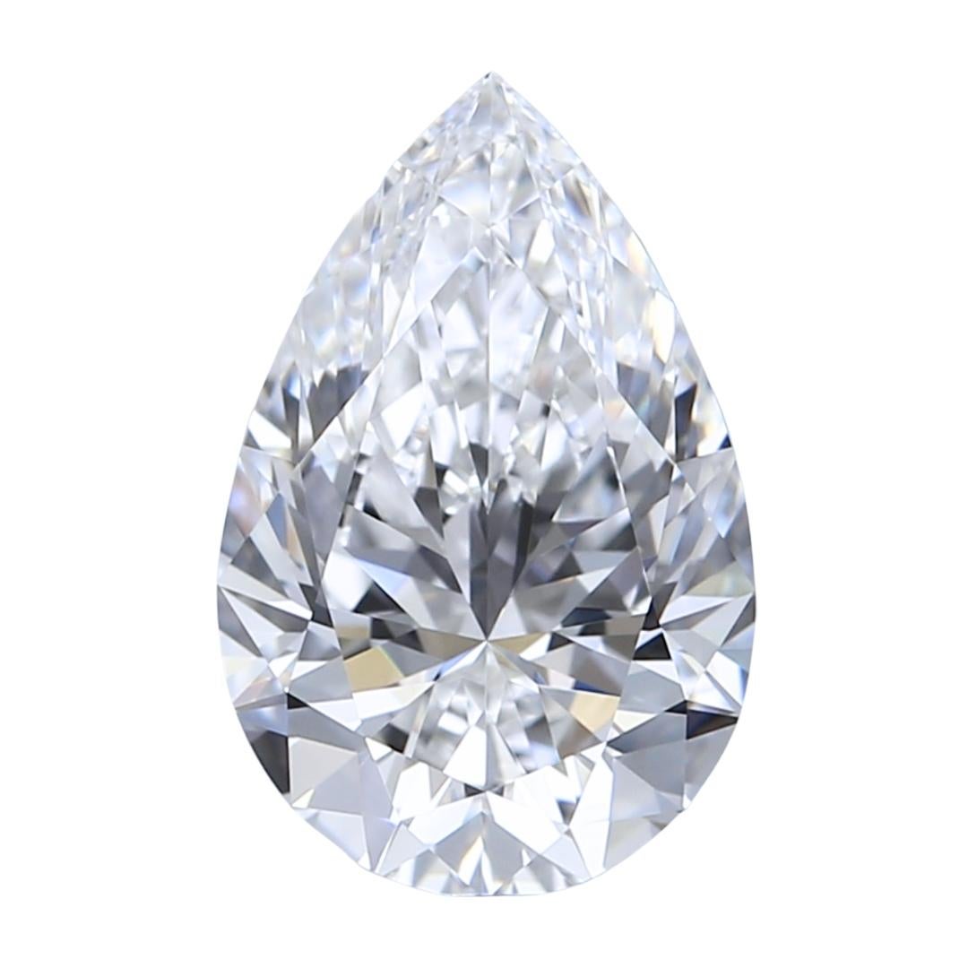 Elegant 1.64ct Ideal Cut Pear-Shaped Diamond - GIA Certified For Sale 2