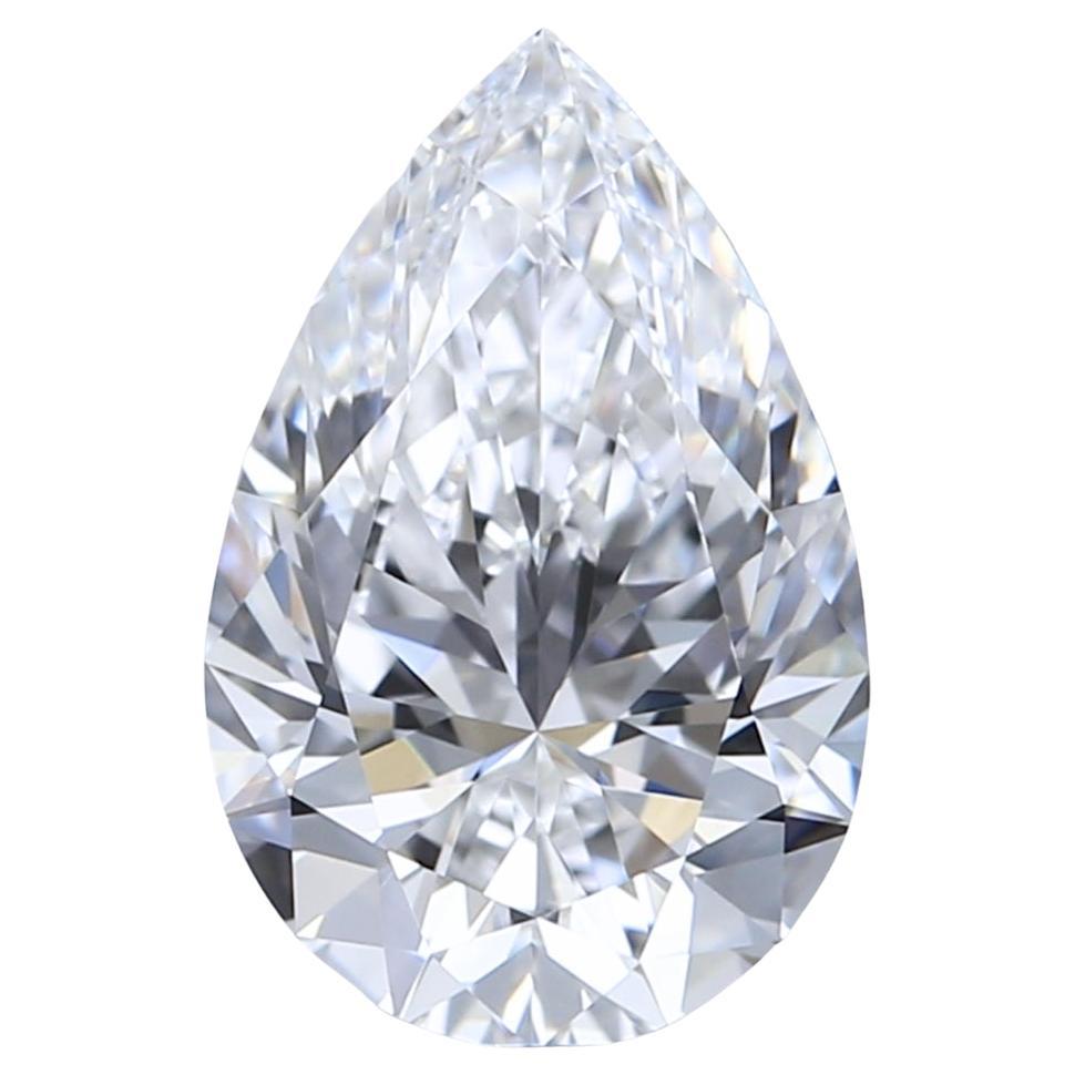 Elegant 1.64ct Ideal Cut Pear-Shaped Diamond - GIA Certified For Sale