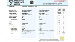 Elegante Oro Blanco 18k .38ct. Pendientes de Diamantes Colgantes Brillantes Pera