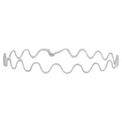 Elegant 18K White Gold Choker