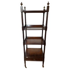 Elegante Etapa Inglesa de Caoba Estilo Regencia del Siglo XVIII