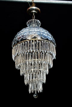 Elegant 1940s Crystal Light