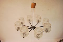 Elegant 1950s Chandelier from Germany