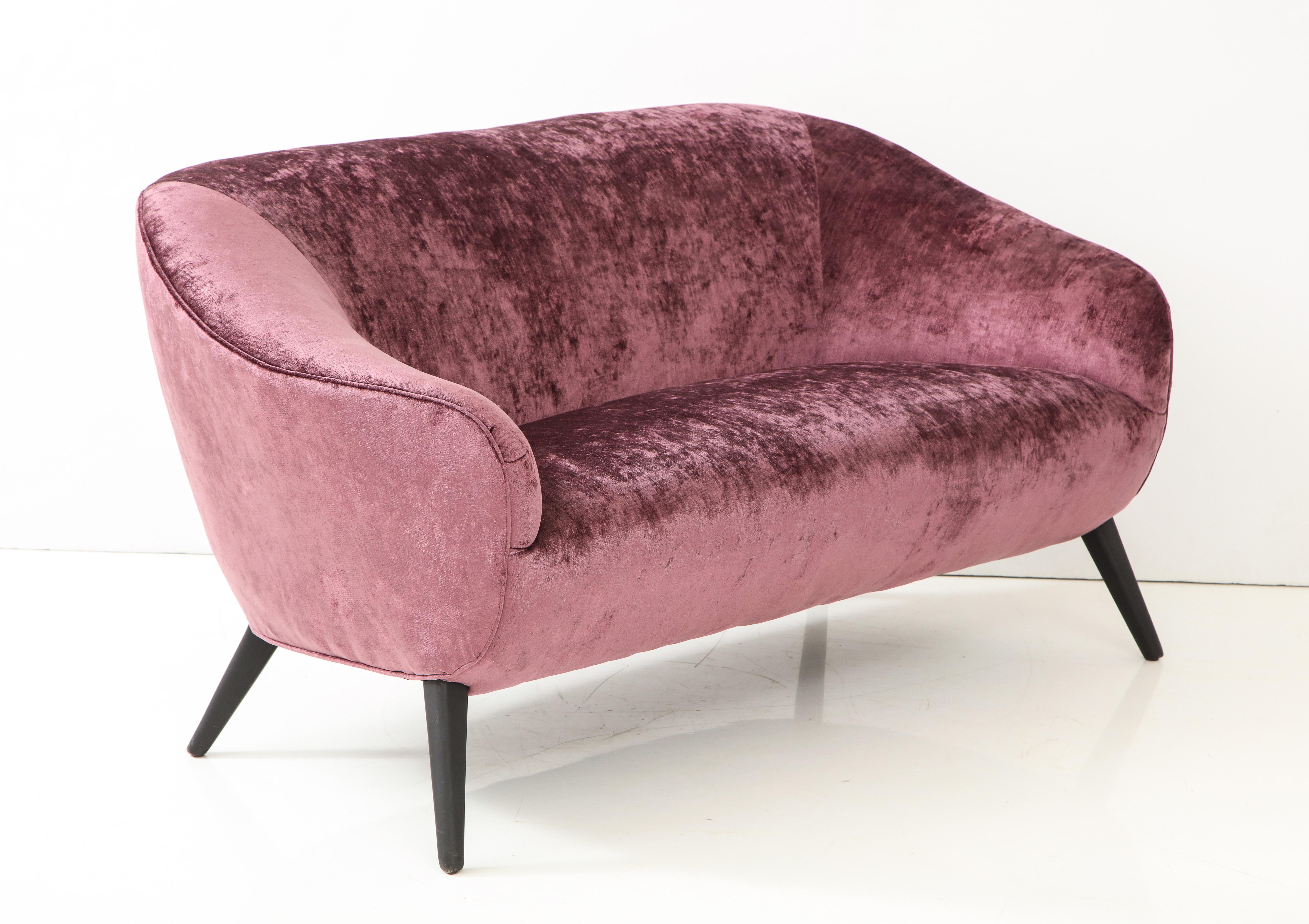 Mid-Century Modern Elegant 1950s French Sofa