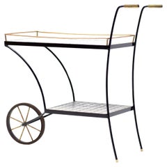 Eleganter italienischer Barwagen aus den 1960er Jahren