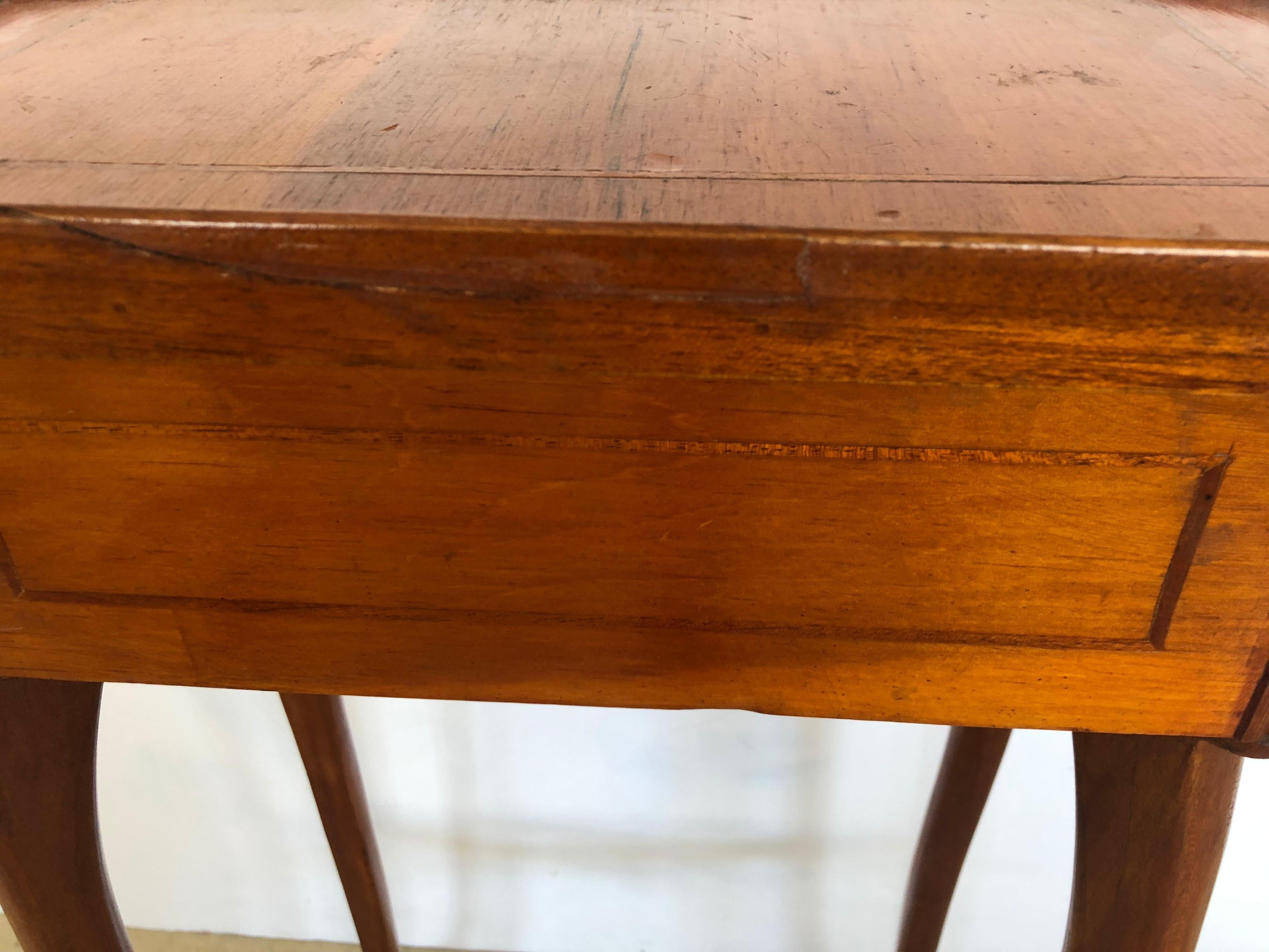 Elegant 19th Century Biedermeier Side Table or Stand 3