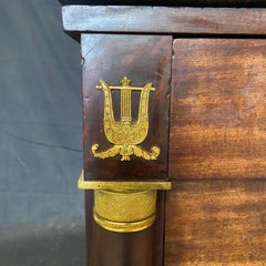 Elegant 19th Century French Empire Napoleon III Commode