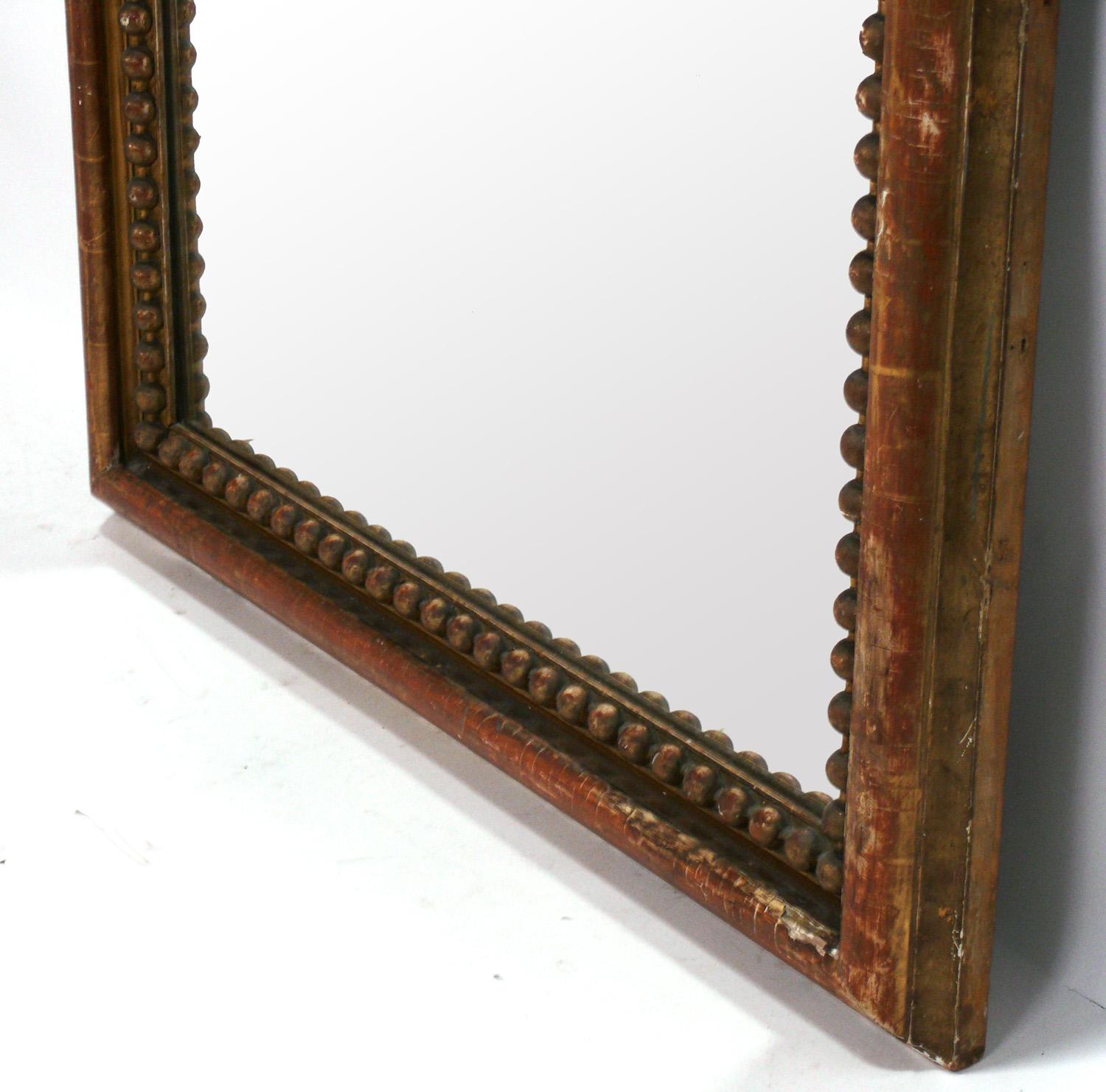 Louis-Philippe Elegant miroir Louis Philippe du 19ème siècle 77.25 