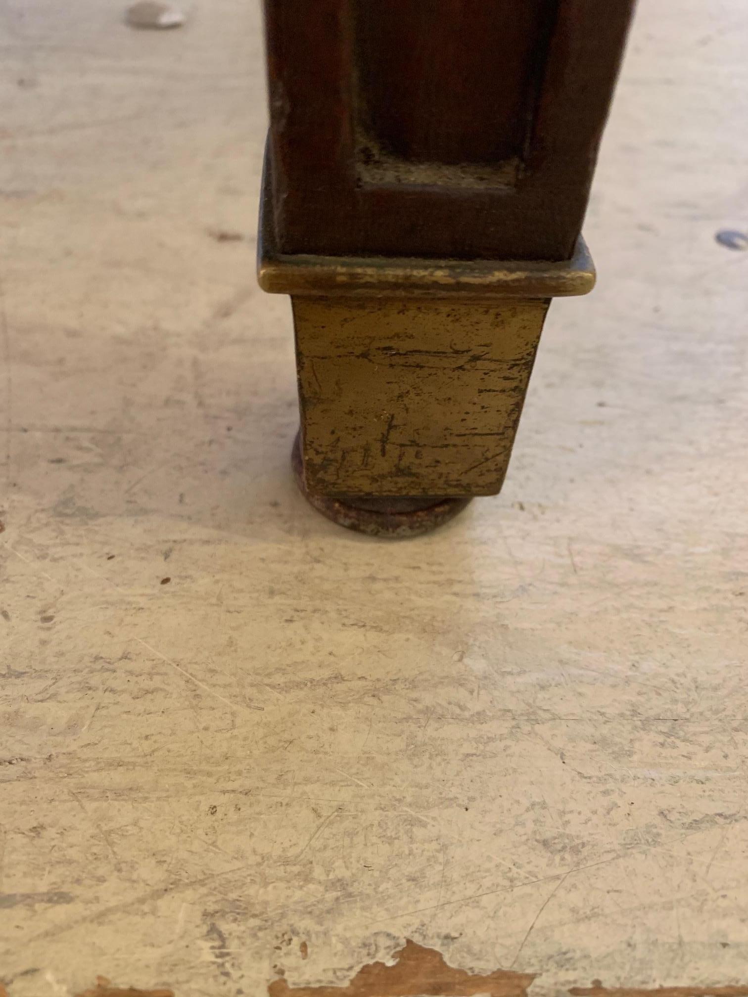 Élégante fauteuil de style Régence néoclassique en acajou du 19ème siècle avec étoiles en vente 6
