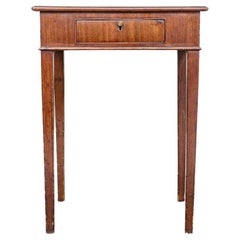 Used Elegant 19th Century Mahogany Side Table