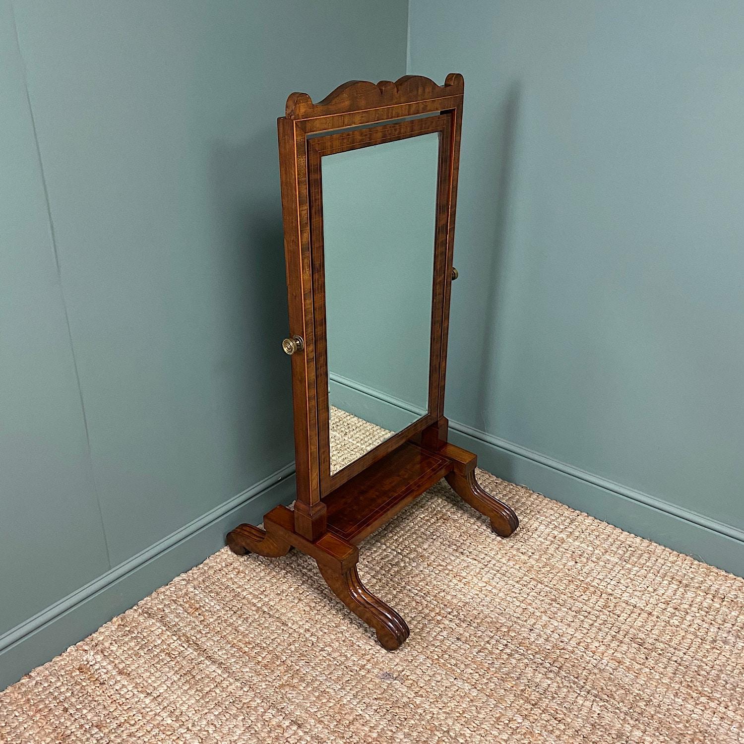 antique cheval mirror for sale
