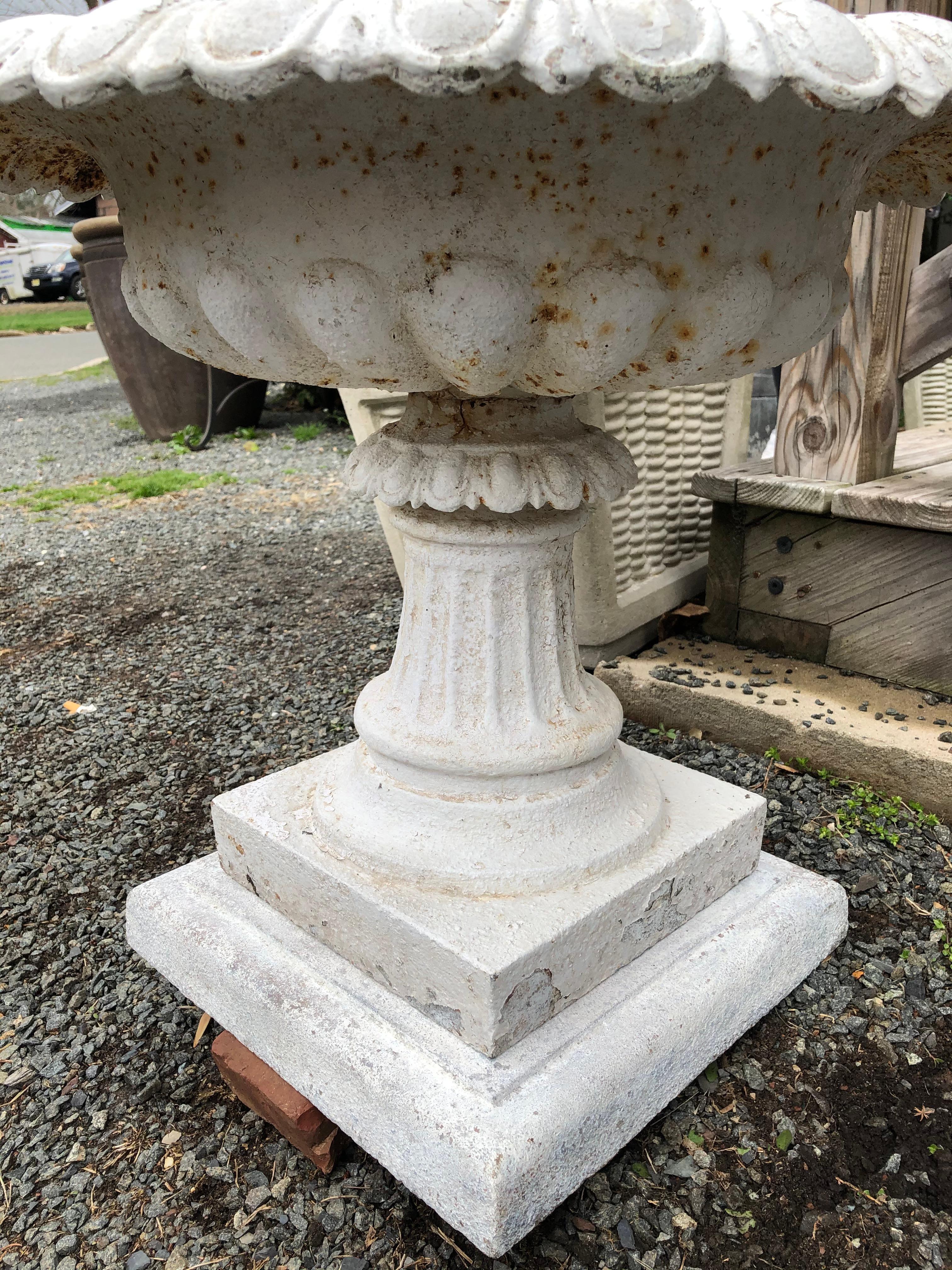 Cast Elegant 19th Century Tazza Urn or Fountain