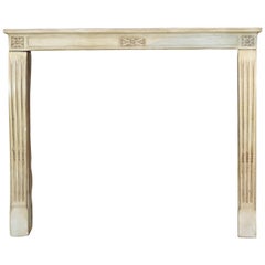 Elegant 19th Century Vintage French Fireplace Surround